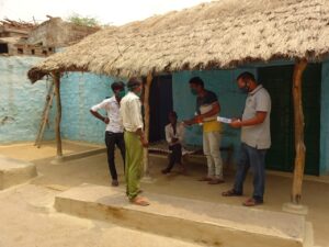 Ghirongi door to door awareness​